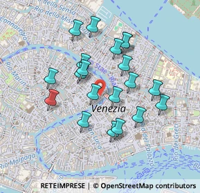 Mappa Riva del Vin, 30125 Venezia VE, Italia (0.3995)