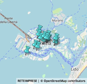 Mappa Riva del Vin, 30125 Venezia VE, Italia (0.69067)