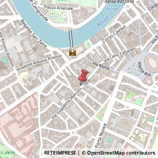 Mappa Via Guglielmo Marconi, 10, 37122 Verona, Verona (Veneto)