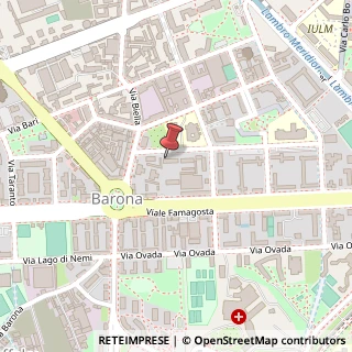 Mappa Via Guglielmo Ferrero, 10, 20143 Milano, Milano (Lombardia)