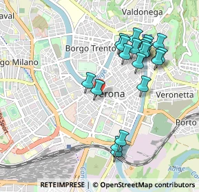 Mappa Via dei Mutilati, 37122 Verona VR, Italia (0.968)
