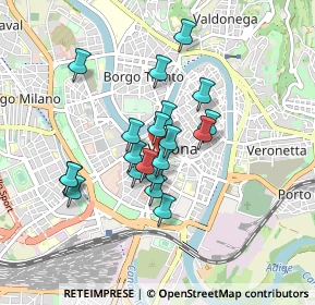 Mappa Via dei Mutilati, 37122 Verona VR, Italia (0.681)