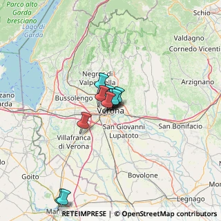 Mappa Via degli Alpini, 37121 Verona VR, Italia (8.36583)