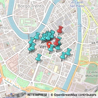Mappa P.zza Bra, 37121 Verona VR, Italia (0.2615)