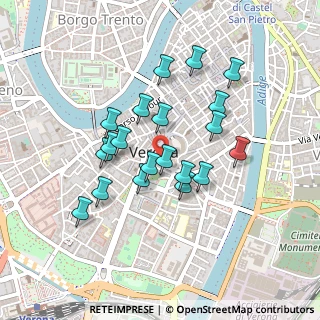 Mappa P.zza Bra, 37121 Verona VR, Italia (0.384)