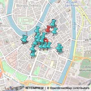 Mappa P.zza Bra, 37121 Verona VR, Italia (0.315)