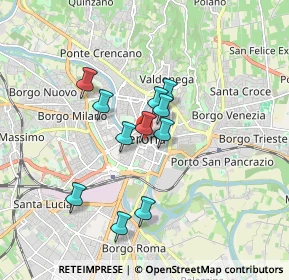 Mappa P.zza Bra, 37121 Verona VR, Italia (1.34727)