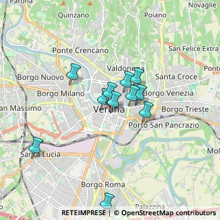 Mappa P.zza Bra, 37121 Verona VR, Italia (1.40273)