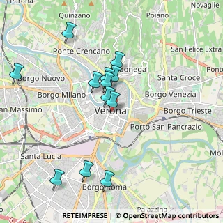 Mappa Via degli Alpini, 37121 Verona VR, Italia (1.87167)