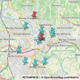 Mappa Via degli Alpini, 37121 Verona VR, Italia (1.55385)