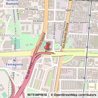 Mappa Via Giovanni Schiavoni,  4, 20142 Milano, Milano (Lombardia)