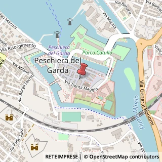 Mappa Via Fontana, 23, 37019 Peschiera del Garda, Verona (Veneto)