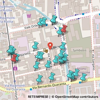 Mappa Via Matera, 20141 Milano MI, Italia (0.14)