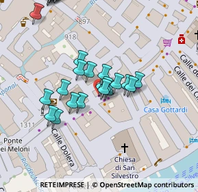 Mappa RUGA RIALTO, 30125 Venezia VE, Italia (0.04231)