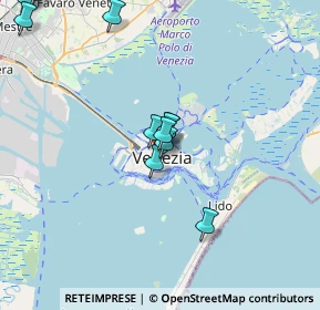 Mappa RUGA RIALTO, 30125 Venezia VE, Italia (3.80273)