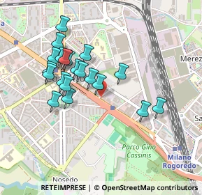 Mappa Via Eugenio Brizi, 20139 Milano MI, Italia (0.4165)