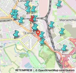Mappa Via Brizi Eugenio, 20139 Milano MI, Italia (1.028)