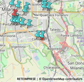 Mappa Via Eugenio Brizi, 20139 Milano MI, Italia (2.797)