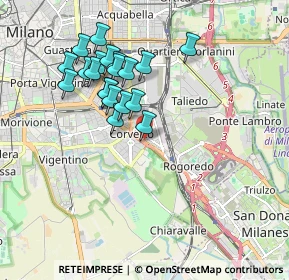 Mappa Via Eugenio Brizi, 20139 Milano MI, Italia (1.7)