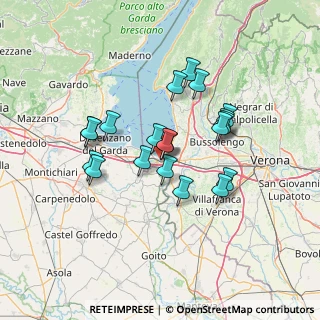 Mappa Via Campo Sportivo, 37019 Peschiera del Garda VR, Italia (11.492)