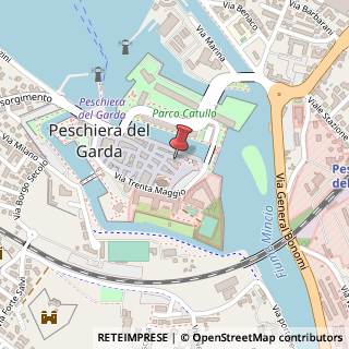 Mappa Via Ottellio, 28, 37019 Peschiera del Garda, Verona (Veneto)