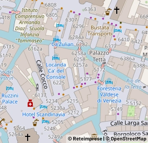 Mappa Ponte Cavagnis, 30122 Venezia VE, Italia (0.03462)