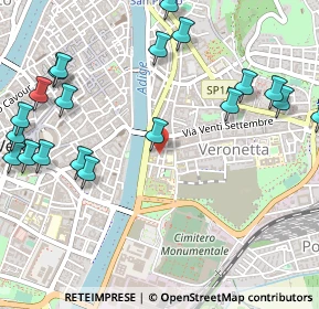 Mappa Via Timavo, 37129 Verona VR, Italia (0.6885)