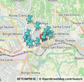 Mappa Via Timavo, 37129 Verona VR, Italia (0.97083)