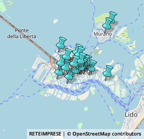 Mappa 30125 Venezia VE, Italia (0.90526)