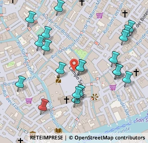 Mappa Calle del Scaleter, 30125 Venezia VE, Italia (0.137)