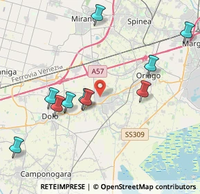 Mappa Via Enrico Toti, 30034 Mira VE, Italia (4.81)