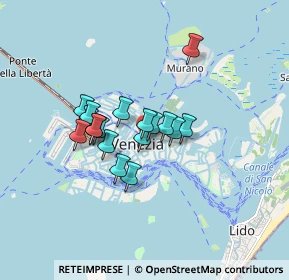 Mappa Calle de la Bissa, 30124 Venezia VE, Italia (1.18611)