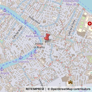 Mappa Calle del Fontego dei Tedeschi, 30100 Venezia VE, Italia, 30100 Venezia, Venezia (Veneto)