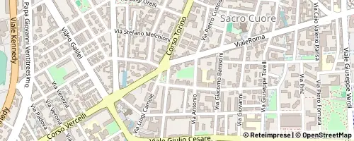Mappa Novara