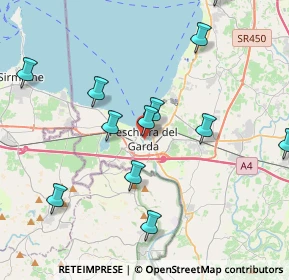 Mappa Via Don Lenotti, 37019 Peschiera del Garda VR, Italia (4.33083)