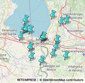 Mappa Via Don Lenotti, 37019 Peschiera del Garda VR, Italia (6.5515)