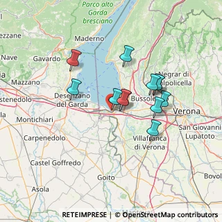 Mappa Via XXX Maggio, 37019 Peschiera del Garda VR, Italia (11.25417)