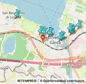 Mappa Via Madonnina, 37019 Peschiera del Garda VR, Italia (0.89727)