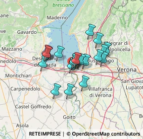 Mappa Via Madonnina, 37019 Peschiera del Garda VR, Italia (9.367)