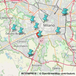 Mappa Via Guglielmo Ferrero, 20143 Milano MI, Italia (4.39091)