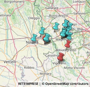 Mappa Piazzale Ing. C. Antonini, 28069 Trecate NO, Italia (10.795)