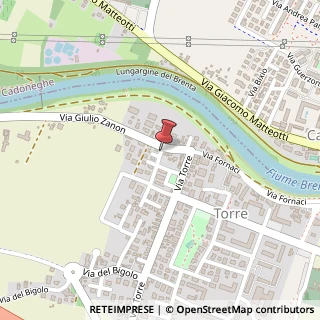 Mappa Via Fantina Aldo Egidio, 6, 35129 Padova, Padova (Veneto)