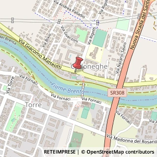 Mappa Via G. Garibaldi, 2, 35010 Cadoneghe, Padova (Veneto)