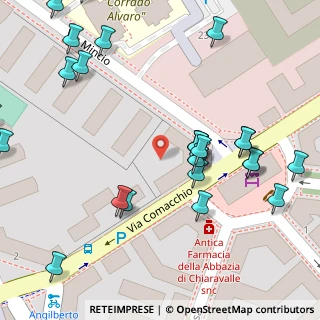 Mappa Via Comacchio, 20139 Milano MI, Italia (0.07037)