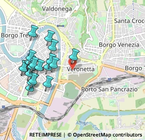 Mappa Viale Campofiore, 37129 Verona VR, Italia (1.034)