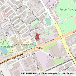 Mappa Via per Cesano Boscone, 14B, 20094 Corsico, Milano (Lombardia)