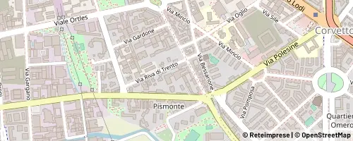 Mappa Milano
