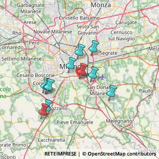 Mappa Via San Martiniano, 20139 Milano MI, Italia (6.36818)