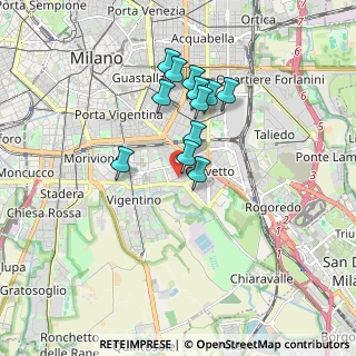 Mappa Via San Martiniano, 20139 Milano MI, Italia (1.42917)