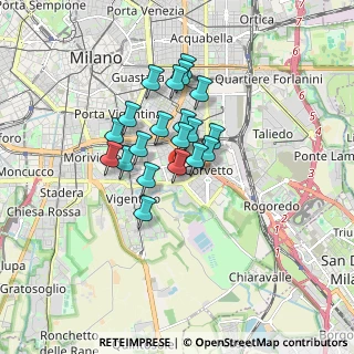 Mappa Via San Martiniano, 20139 Milano MI, Italia (1.2285)